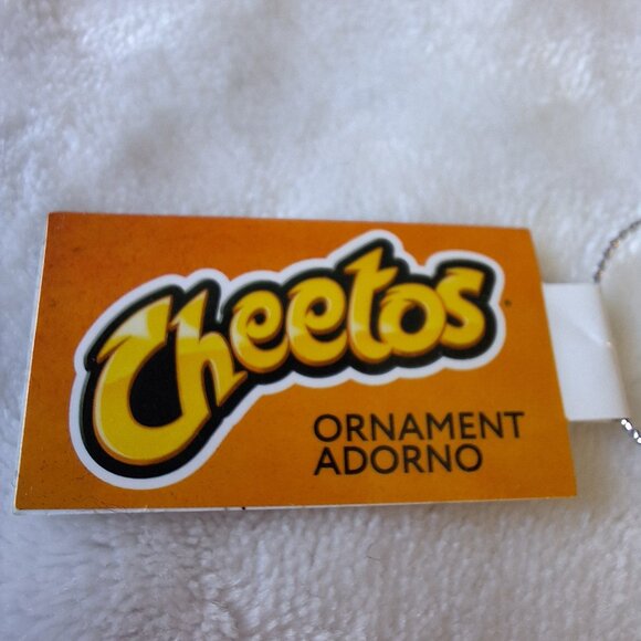 Cheetos Crunchy Snack Bag Chips‎ Faux Food Christmas Decoupage Ornament 4" New - Picture 4 of 5